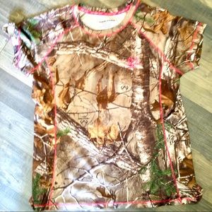 Women’s Silky Real Tree Short Sleeve Shirt NWOT